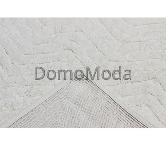 Коврик для ванной Indian Handmade Wave RIS-BTH-5252 WHITE - высокое качество по лучшей цене в Украине изображение 3.